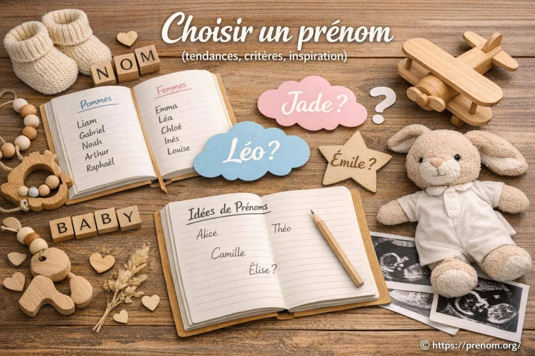 Choisir un prénom (tendances, critères, inspiration)