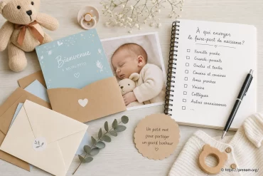 À qui envoyer un faire-part de naissance ? le guide pratique pour ne rien oublier