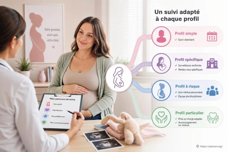 Les parcours de soins pendant la grossesse : comment adapter son suivi selon son profil