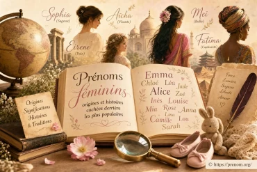 Prénoms féminins : quelles sont les origines et histoires cachées des plus populaires ?
