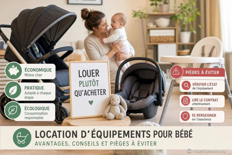 Location d’équipements pour bébé : avantages, conseils pratiques et pièges à éviter