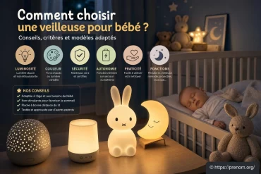 Comment choisir une veilleuse pour bébé ? Conseils et modèles adaptés
