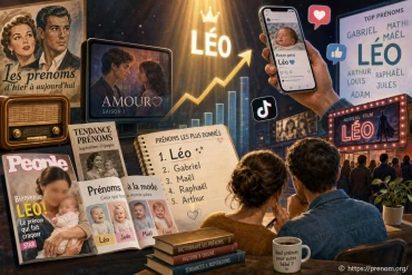 Comment un prénom devient-il tendance ? Le rôle des modes et des médias