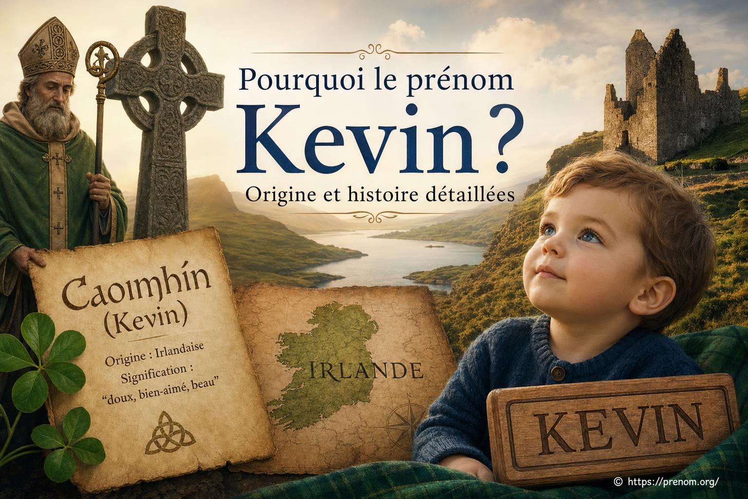 Pourquoi le prénom Kevin suscite-t-il autant d'intérêt ? Origine et histoire détaillées