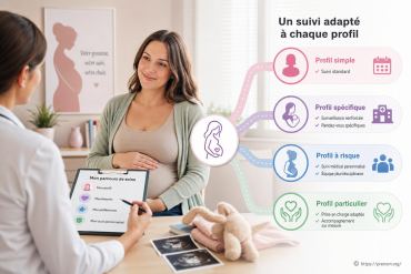 Les parcours de soins pendant la grossesse : comment adapter son suivi selon son profil