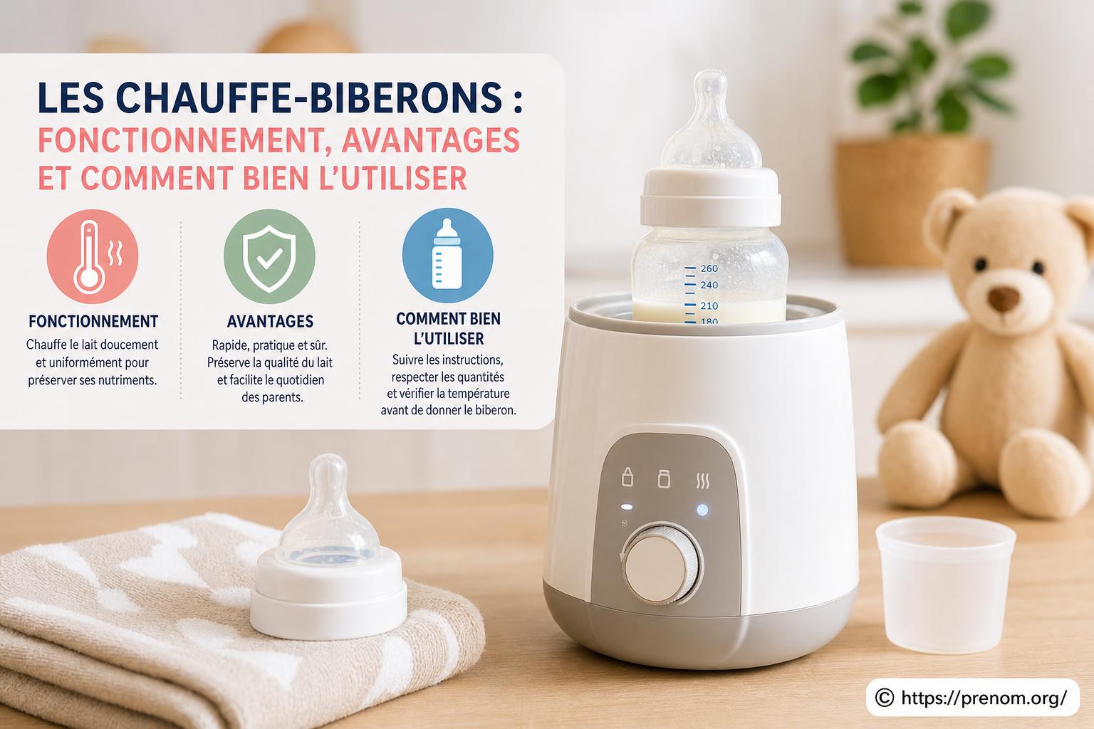 Les chauffe-biberons : comment fonctionnent-ils et comment bien les utiliser