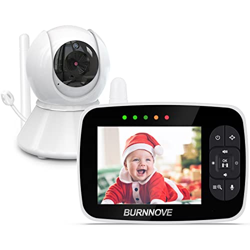 BURNNOVE Babyphone Vidéo Baby Phone Caméra Surveillance Numé